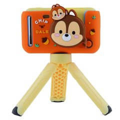 Цифровий дитячий фотоапарат Cartoons S9 2.4" дисплей IPS | TF, MicroSD, 800mAh, Фото, Відео, Ігри | Чіп і Дейл
