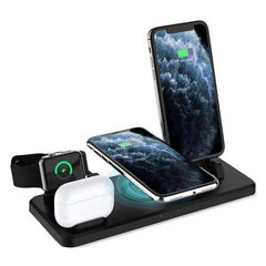 Бездротова зарядка Qi 6-in-1 iLoungeMax |15W Max| Док-станція для iPhone + iWatch + Airpods