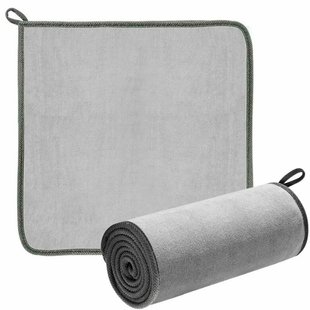 Рушник для мийки авто BASEUS Easy Life Car Washing Towel Two Pack Gray 40х40 Див автополотенце з мікрофібри