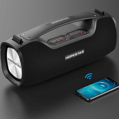 Портативна бездротова колонка Hopestar Original A6 PRO SUPPER BASS Bluetooth Speaker Black