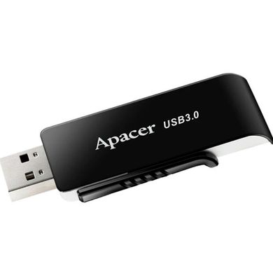 Флеш-накопичувач Apacer USB 3.0 AH350 64Gb black