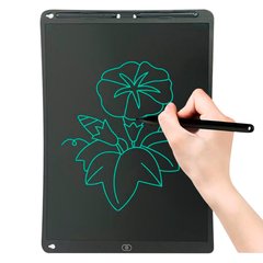 Графический планшет для рисования со стилусом детский беспроводной LCD 20 дюймов Black