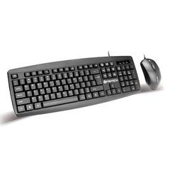 Набор Fantech KM100 2в1 Клавиатура и Мышь для Офиса учебы дома | USB, DPI-1200| Черный