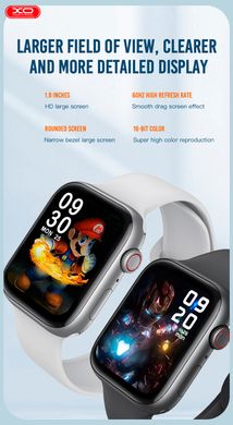 Смарт-часы XO W7 Pro Smart watch |BT Call, Track, HeartRate, IP67| silver