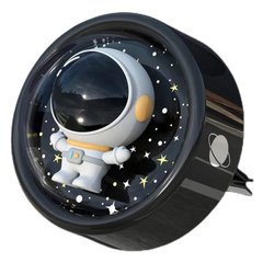 Ароматизатор для авто на грати Space Astronaut, пахучка, освіжувач повітря в машину Космонавт Чорний
