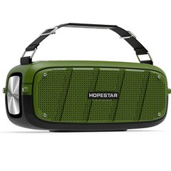 Портативна бездротова колонка Hopestar Original A20 SUPPER BASS Bluetooth Speaker Green