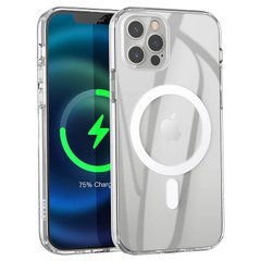Чехол прозрачный с магнитом HOCO Transparent TPU magnetic protective case для iPhone 12 Pro