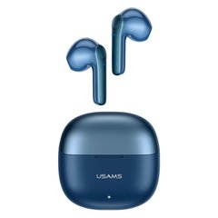 Беспроводные наушники Bluetooth гарнитура с микрофоном USAMS TWS Earbuds XH09 |BT5.1, 35/300mAh, 5.5h|blue