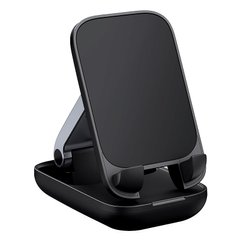 Тримач для телефону та планшета Baseus Seashell Series універсальна підставка для смартфона Black