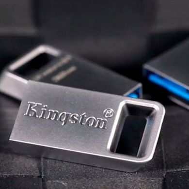 Флеш-накопичувач Kingston USB 3.1 DTMicro 32GB Metal Silver