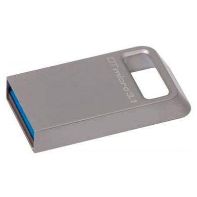 Флеш-накопичувач Kingston USB 3.1 DTMicro 32GB Metal Silver