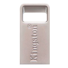 Флеш-накопитель Kingston USB 3.1 DTMicro 64GB Metal Silver