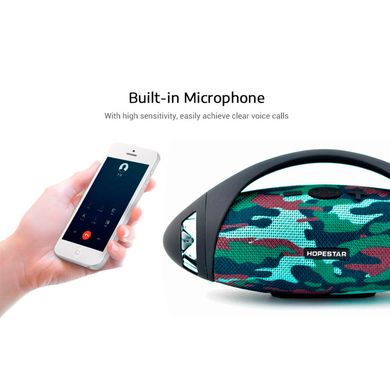 Портативная беспроводная колонка Hopestar Original H37 Bluetooth Speaker Camouflage