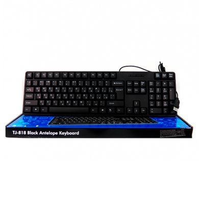 Проводная USB клавиатура Black Antelope Keyboard TJ-818