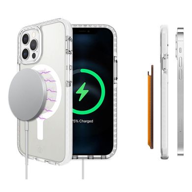 Чехол прозрачный с магнитом oneLounge 1Mag Bumper MagSafe для iPhone 12 Pro Max