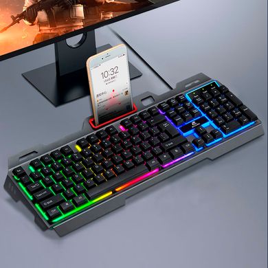 Игровая клавиатура JEQANG JK-918 c LED RGB подсветкой