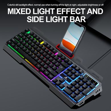 Игровая клавиатура JEQANG JK-918 c LED RGB подсветкой