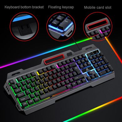 Ігрова клавіатура Fantech FIGHTER II K613L з LED RGB-підсвіткою