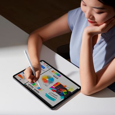 Стилус активний для планшета iPad Pro / iPad 2018-2023 Baseus Smooth Writing Wireless Charging Stylus (Active + Wireless Version) SXBC020102
