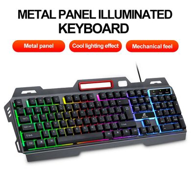 Игровая клавиатура JEQANG JK-918 c LED RGB подсветкой