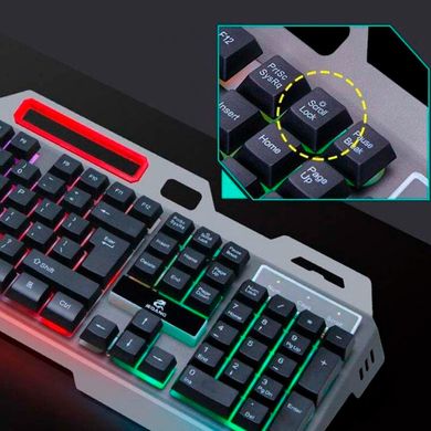 Ігрова клавіатура Fantech FIGHTER II K613L з LED RGB-підсвіткою