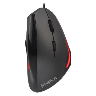 Мышь вертикальная компьютерная MEETION Vertical Mouse MT-M38 USB проводная для компьютера