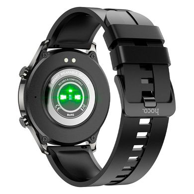 Смарт-годинник Hoco Y7 Smart watch | Track, HeartRate, IP68 | Black