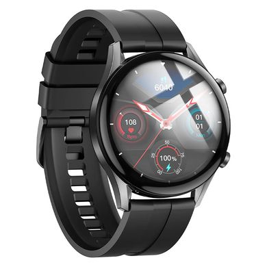 Смарт-годинник Hoco Y7 Smart watch | Track, HeartRate, IP68 | Black