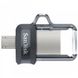 Флеш-накопичувач SanDisk Ultra Dual 16GB USB 3.0 OT (130 Mb/s) Флешка з роз'ємом microUSB/USB3.0