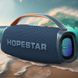 Портативная беспроводная Bluetooth колонка Hopestar A40 с Микрофоном Караоке |70 Вт, Bluetooth| Cиний