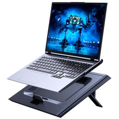 Підставка для ноутбука Baseus LUWK000013 з LED підсвічуванням, регулюванням висоти та кута нахилу, активне охолодження, USB порт