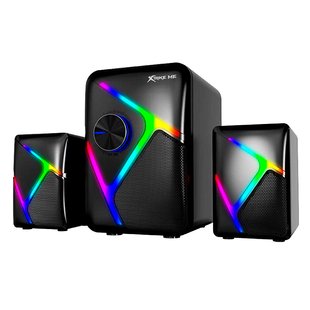 Компьютерная акустика колонка для пк и ноутбука XTRIKE ME SK-610 |5W+2x3W, RGB| с сабвуфером