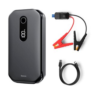 Пусковий зарядний пристрій авто акумулятора бустер BASEUS Super Energy Pro Car Jump Starter 1000A 12000mAh з функцією powerbank CRJS03-01