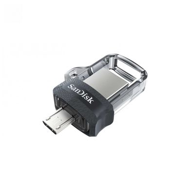 Флеш-накопитель SanDisk Ultra Dual 64GB USB 3.0 OT (150 Mb/s) Флешка с разъемом microUSB / USB3.0