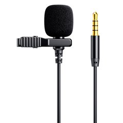 Микрофон петличный JOYROOM Lavalier Microphone JR-LM1 |AUX, 2M|