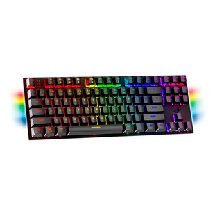 Игровая клавиатура Fantech MAXFIT 87 MK856 Blue Switch компактная механическая c RGB подсветкой