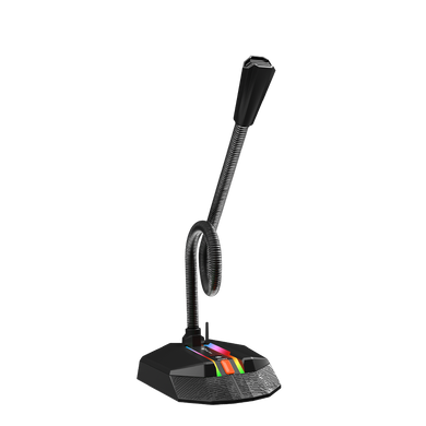 Мікрофон ігровий MeeTion MT-MC15 RGB USB на гнучкій шийці black