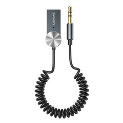 Бездротовий аудиоадаптер ресивер AUX в авто USAMS Car Wireless Audio Receiver US-SJ464 BT5.0 трансмітер, FM модулятор