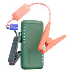 Пусковое зарядное устройство бустер Konfulon A15 | 2USB/1Type-C, 700A, LED фонарь | Green