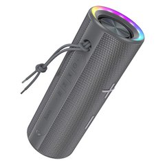 Портативна Бездротова Bluetooth Колонка Акустика HOCO luster sports BT speaker HC20 LED | 20W, BT5.2 | Сірий