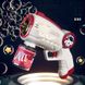 Пистолет для мыльных пузырей на батарейках Bubble Gun R1 red