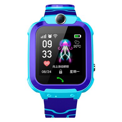 Детские смарт-часы XO H100 Smart watch |Call, GPS, GSM, SIM| Blue