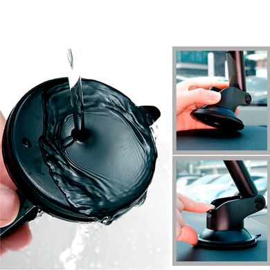 Автомобильный держатель с беспроводной зарядкой Baseus Gravity Car Mount (Osculum Type) 1.7A 10W холдер для телефона Black