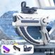 Водяной пистолет электрический аккумуляторный water space gun космический для воды синий