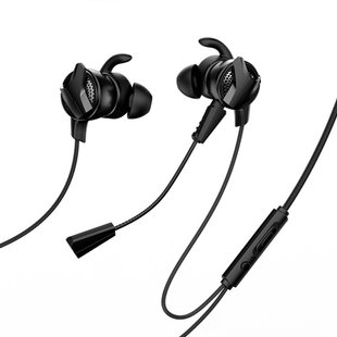 Ігрові навушники для телефону Baseus GAMO Type-c Wired Earphone C15 з мікрофоном провідні Black