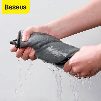 Рушник для мийки авто BASEUS Easy Life Car Washing Towel Two Pack Gray 60х180 см автополотенце з мікрофібри