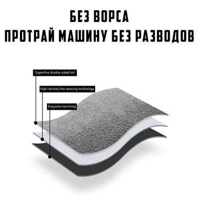 Полотенце для мойки авто BASEUS Easy Life Car Washing Towel Two Pack Gray 60х180 см автополотенце из микрофибры