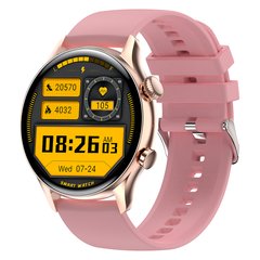 Смарт-часы XO J4 Smart Sports Talking Watch AMOLED screen |BT Call, Track, HeartRate, IP68| Pink