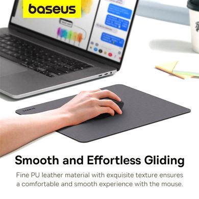 Коврик для мыши двухсторонний геймерский Baseus Mouse Pad 260*210 мм Gray