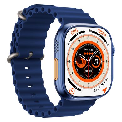 Смарт-годинник XO M8 Pro Wireless Charging Smart Sports Watch |BT Call, Track, HeartRate, IP68 | Blue